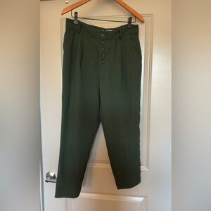 Anthropologie Button-Front Trousers - Size 6